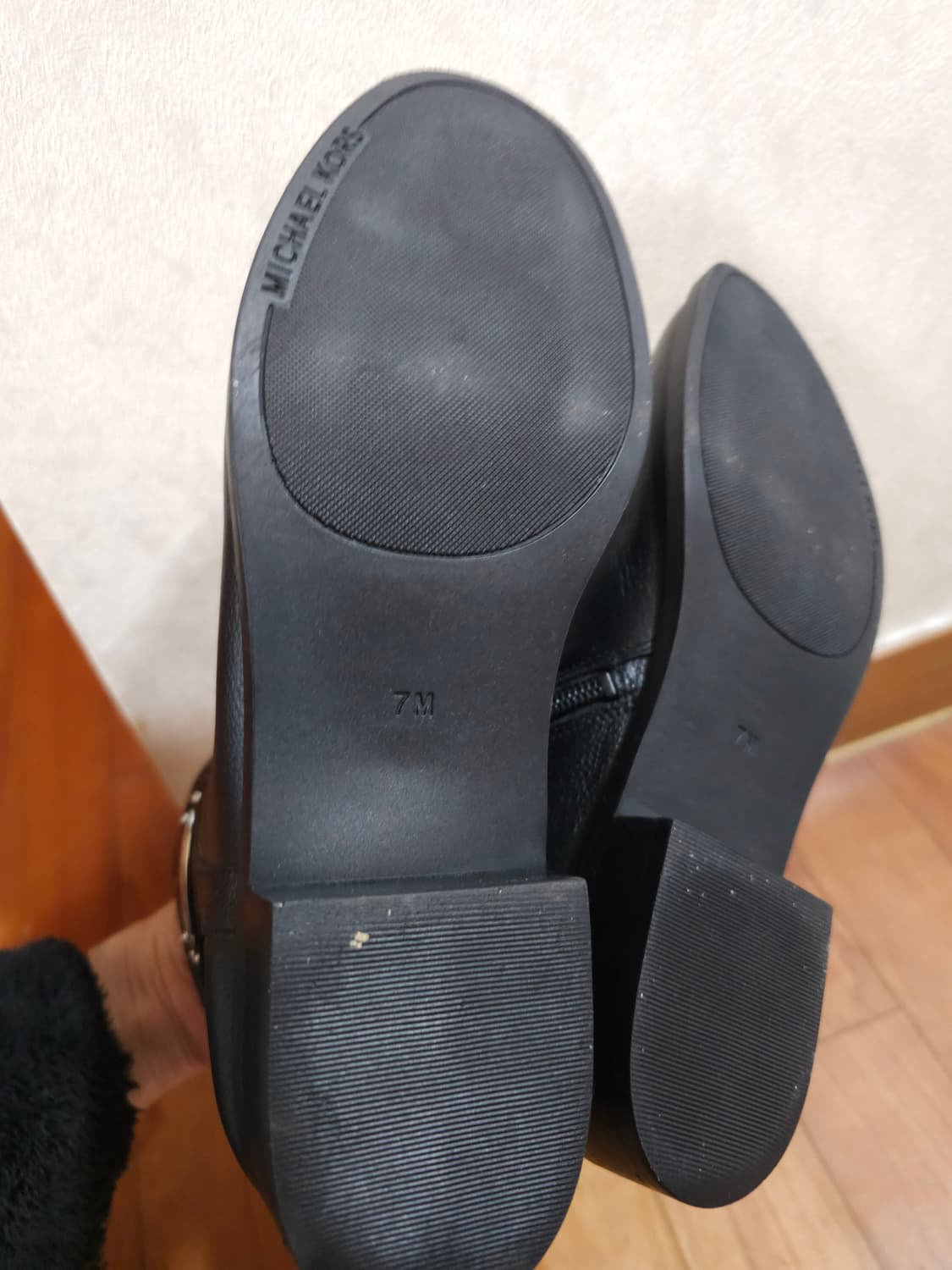 마이클코어스 블랙 앵클 부츠 상품이미지7