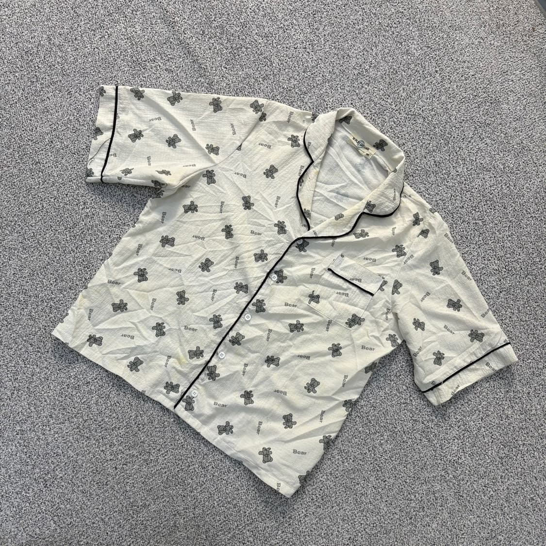 L 엠플레이그라운드 잠옷 셔츠 0427J 상품이미지1