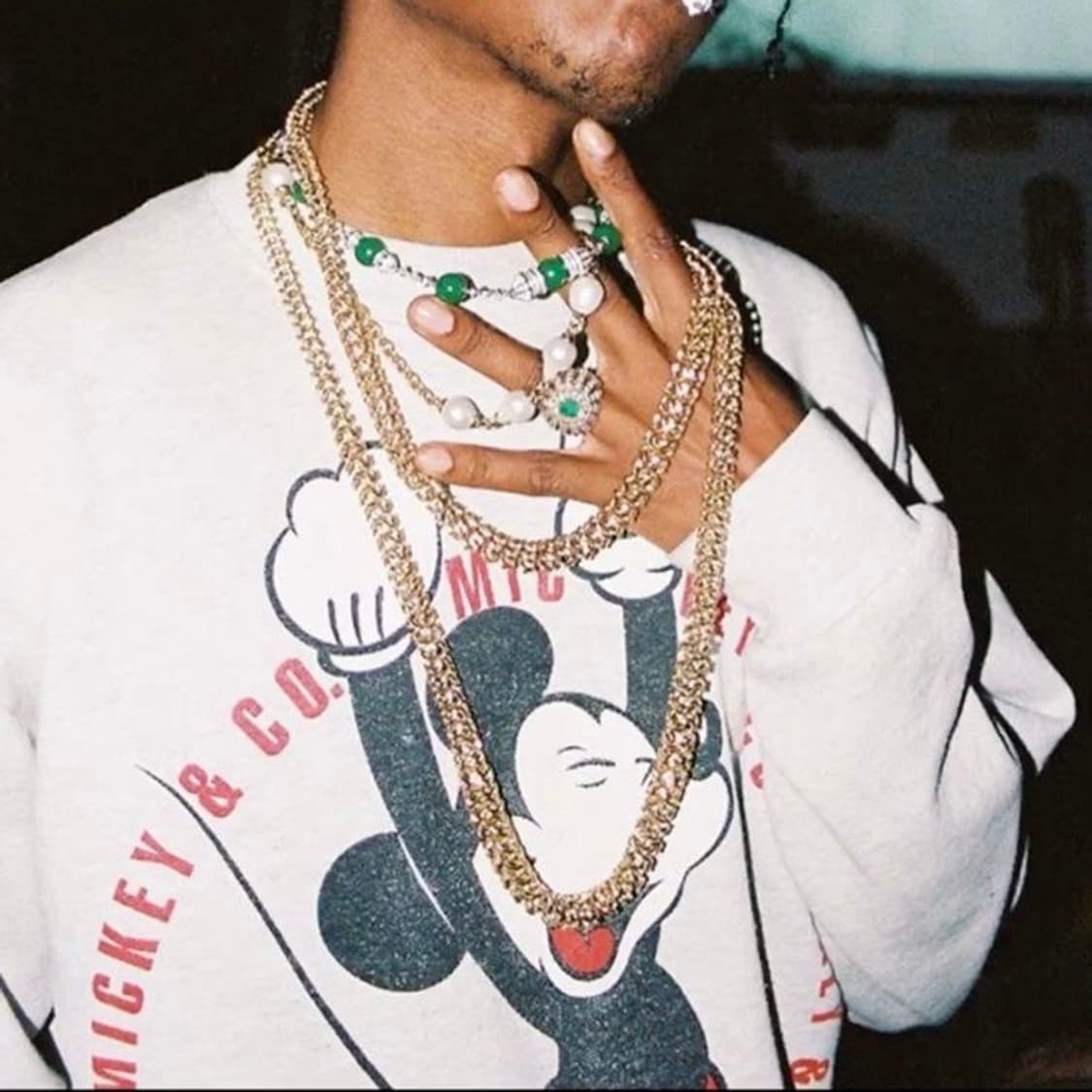 빈티지 미키마우스 반팔 상품이미지1