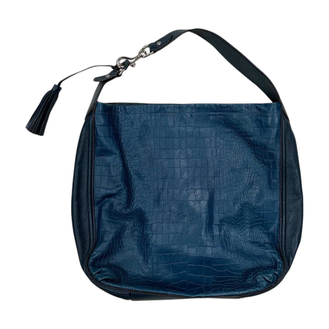 코치 빈티지 태슬 숄더백 가방 블루 상품이미지2