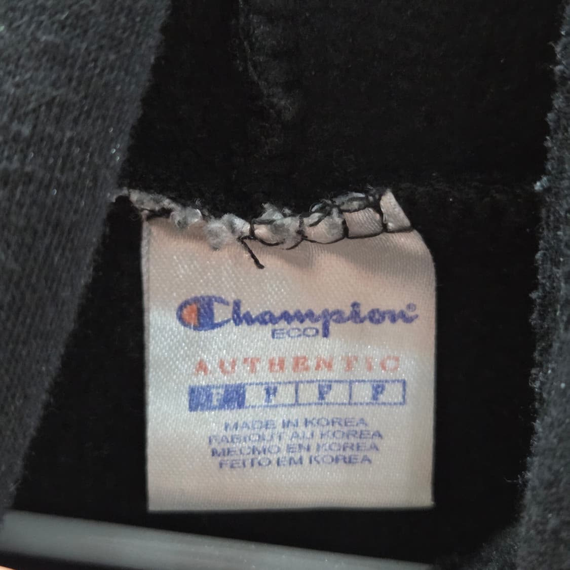 챔피온 스펠로고 자수 기모 후드티 F 상품이미지3