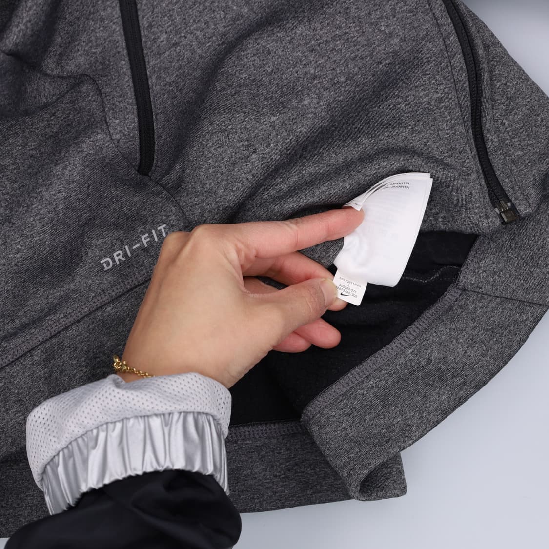 L 나이키 드라이핏 후드집업 0325H1 상품이미지5