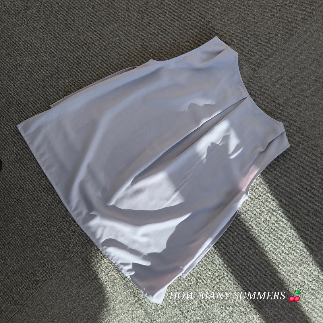 라이트 퍼플 슬리브리스 블라우스 상품이미지3