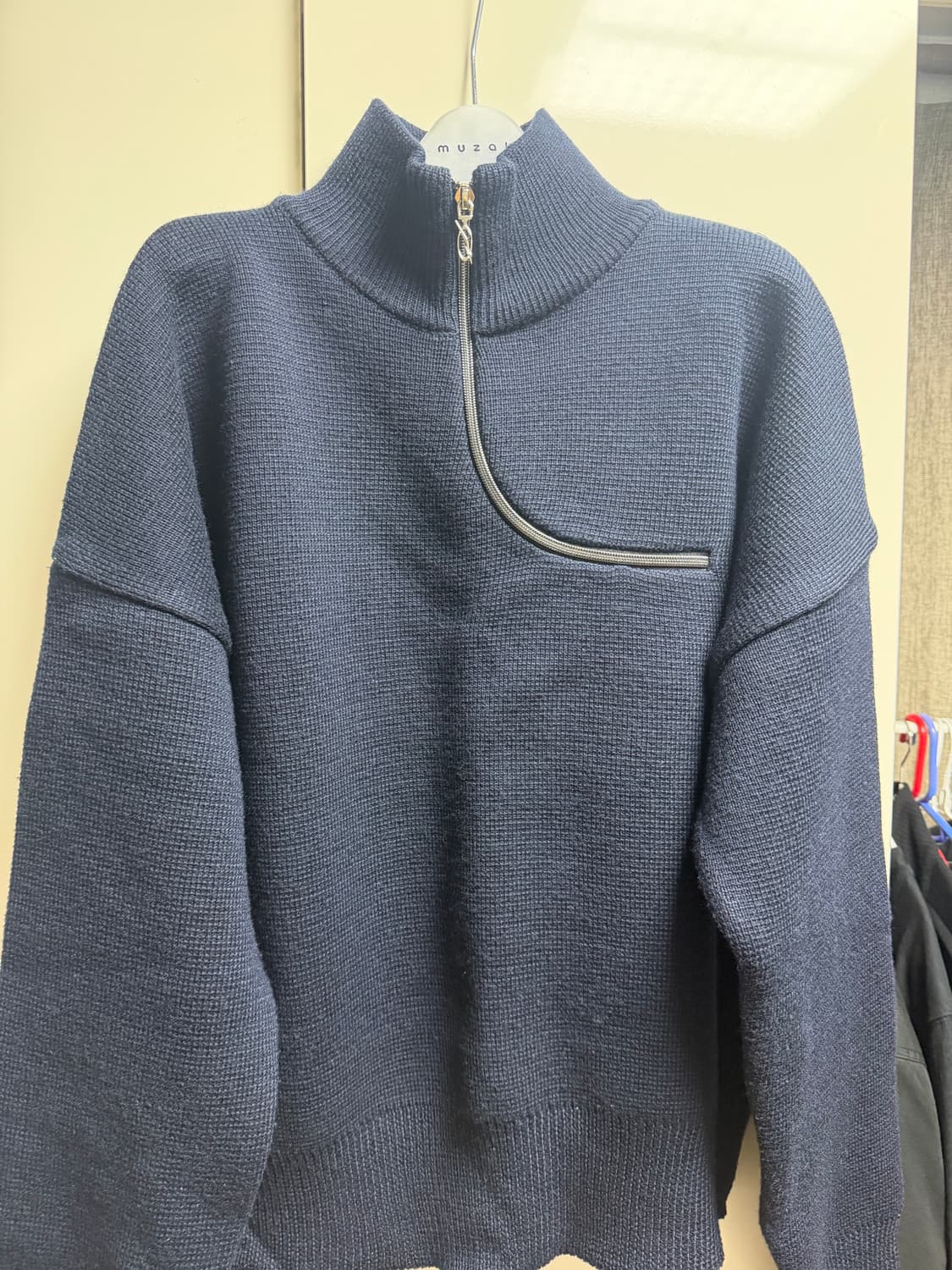 51퍼센트 니트 반집업 상품이미지1