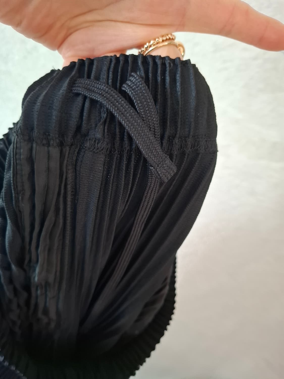 옴므플리세 베이직 팬츠 블랙 이세이미야케 플리츠플리즈 상품이미지7