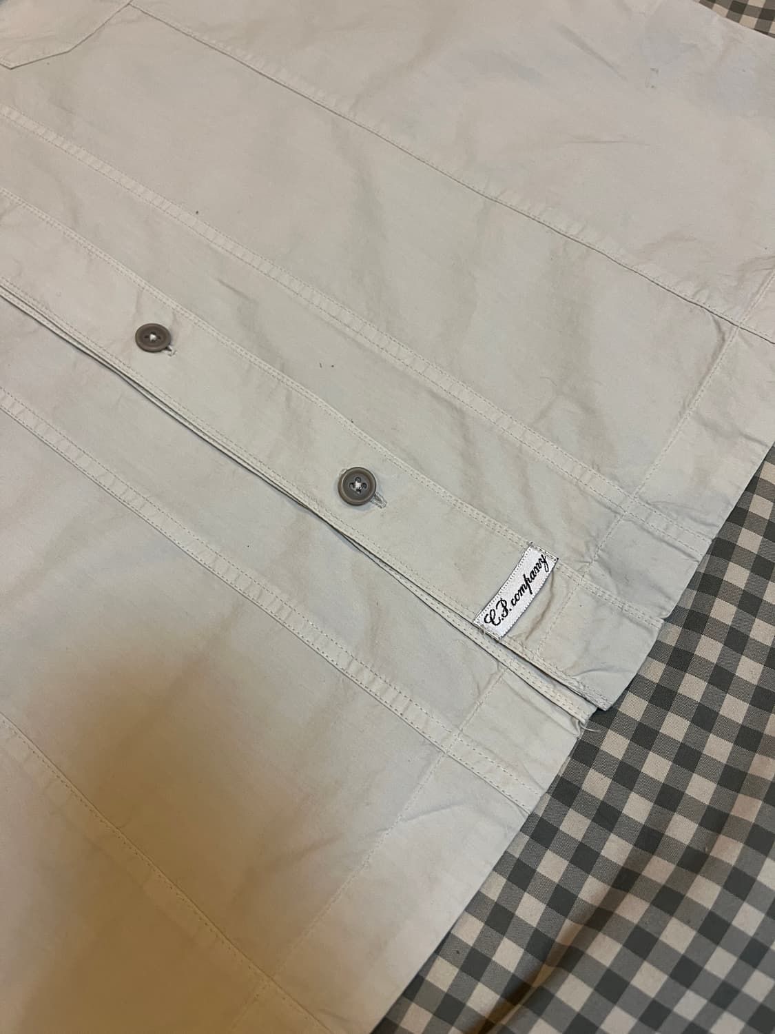 [M] CP컴퍼니 셔츠 / 라이트 그레이 상품이미지3