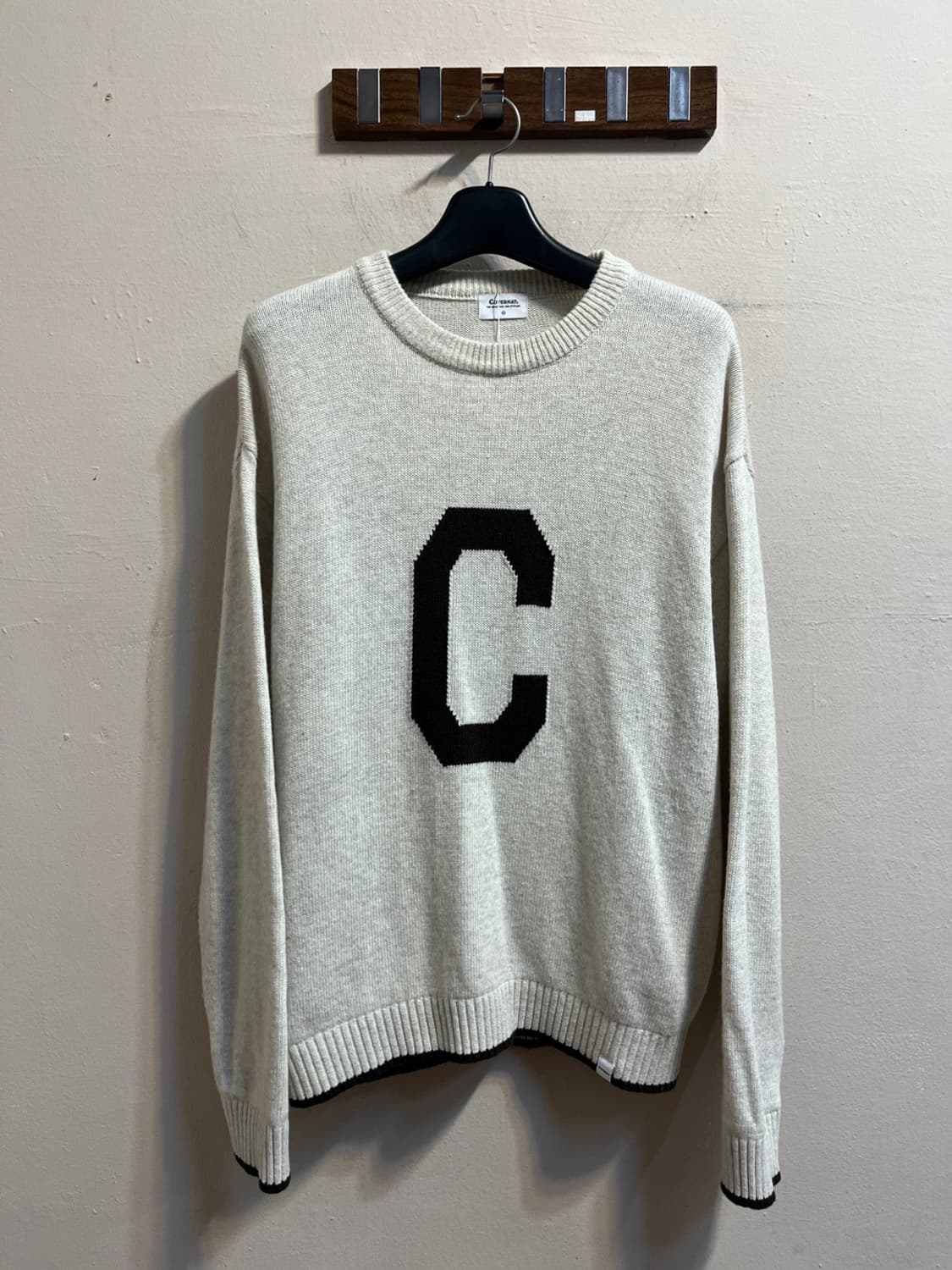 커버낫 램스울 C로고 니트 (346) 상품이미지1
