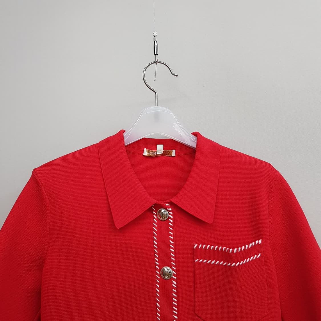 MAJE 마쥬 스티치 포인트 골드버튼 가디건 1사이즈 상품이미지5