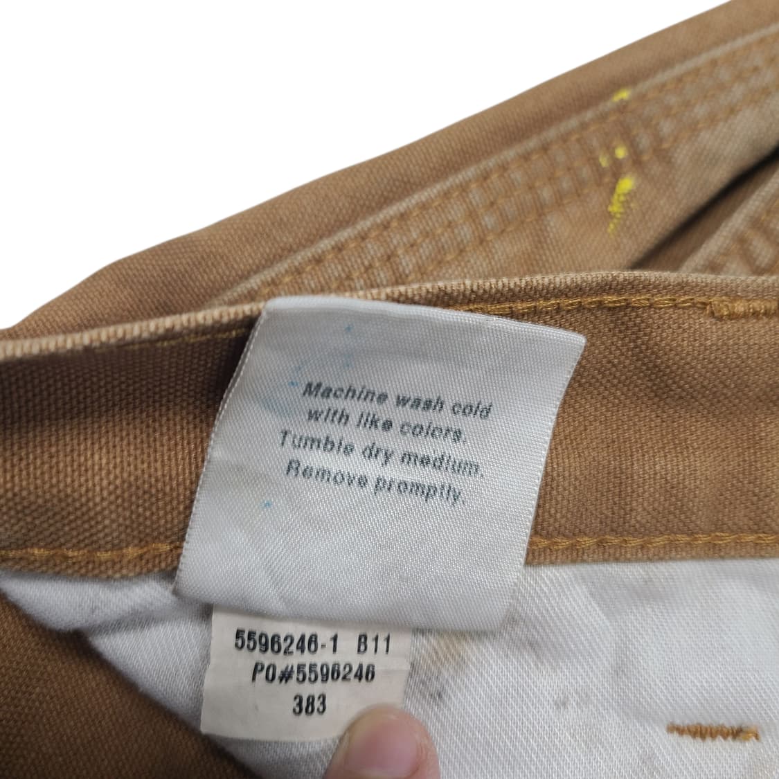 Carhartt 383-51 B11 카펜터 팬츠 상품이미지6