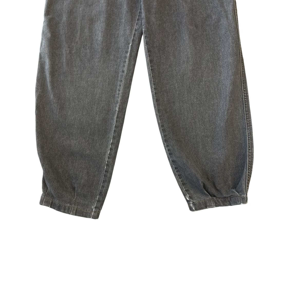 후부 올드스쿨 그레이 데님 팬츠 상품이미지6