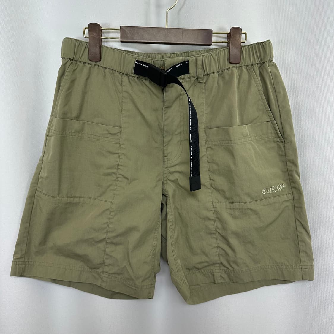   아웃도어 남자 밴딩 반바지 면/나일론 XL 상품이미지1