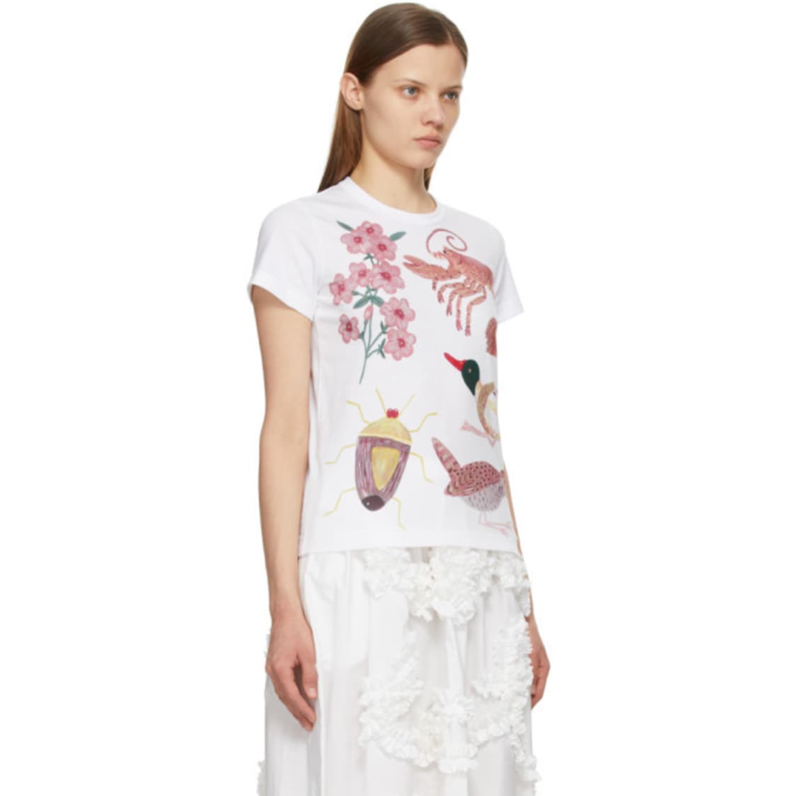 Tricot commedesgarcons print t-shirt 상품이미지2