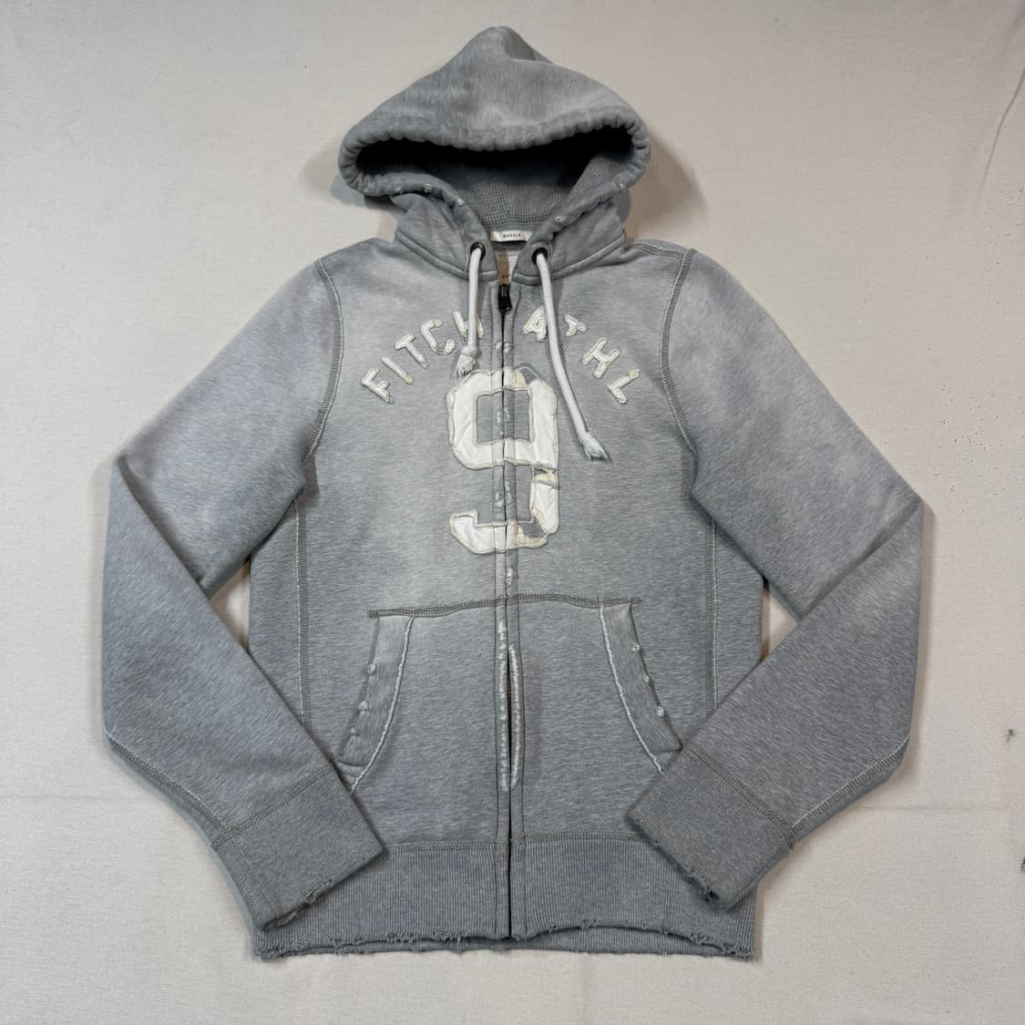 M) 아베크롬비 후드집업 그레이 상품이미지1