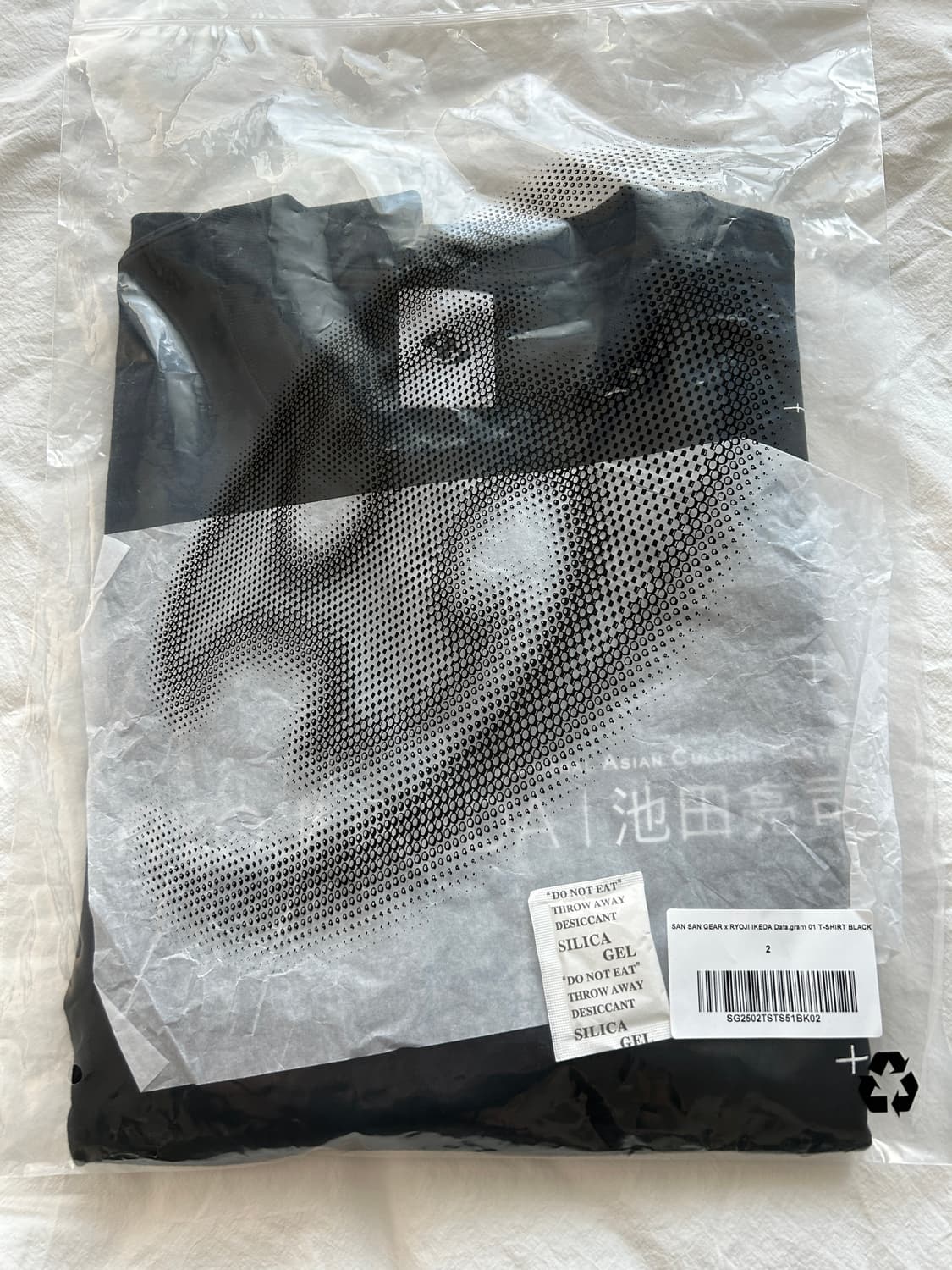 산산기어 x 이케다 료지 티셔츠 상품이미지4