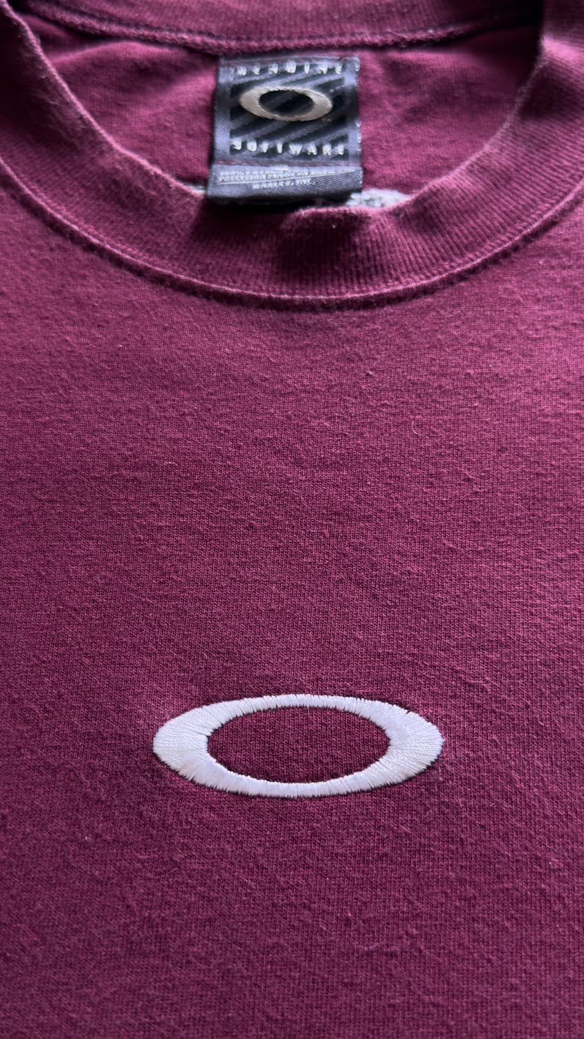 90s USA Oakley Software 센터 로고 티셔츠 (Rare) 상품이미지4