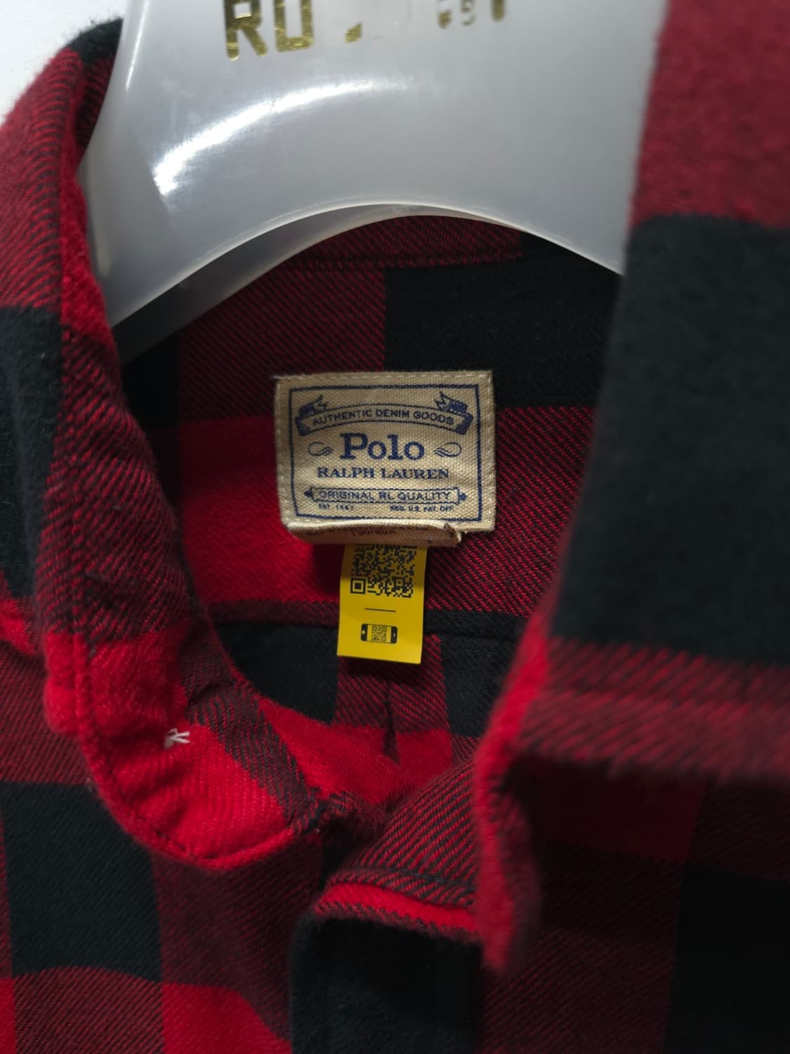 (QR인증)폴로 랄프로렌 여성 버팔로 체크 트윌 셔츠 상품이미지9