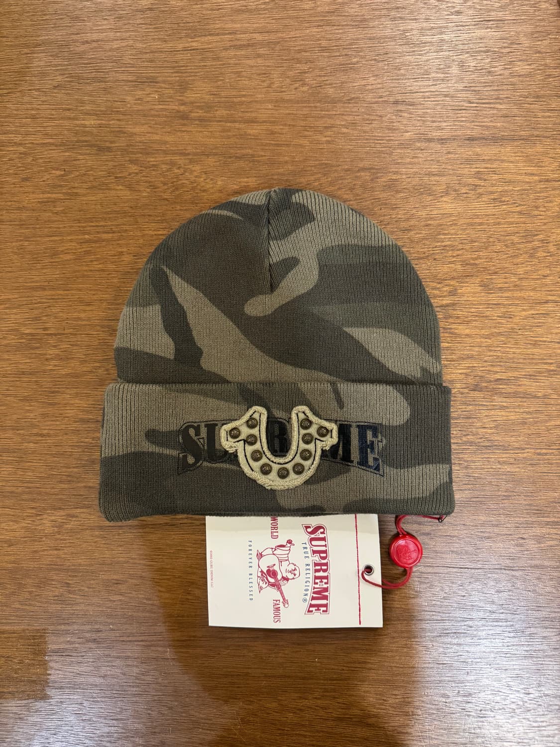 [OS] 슈프림 x 트루릴리전 비니 올리브 카모   상품이미지1