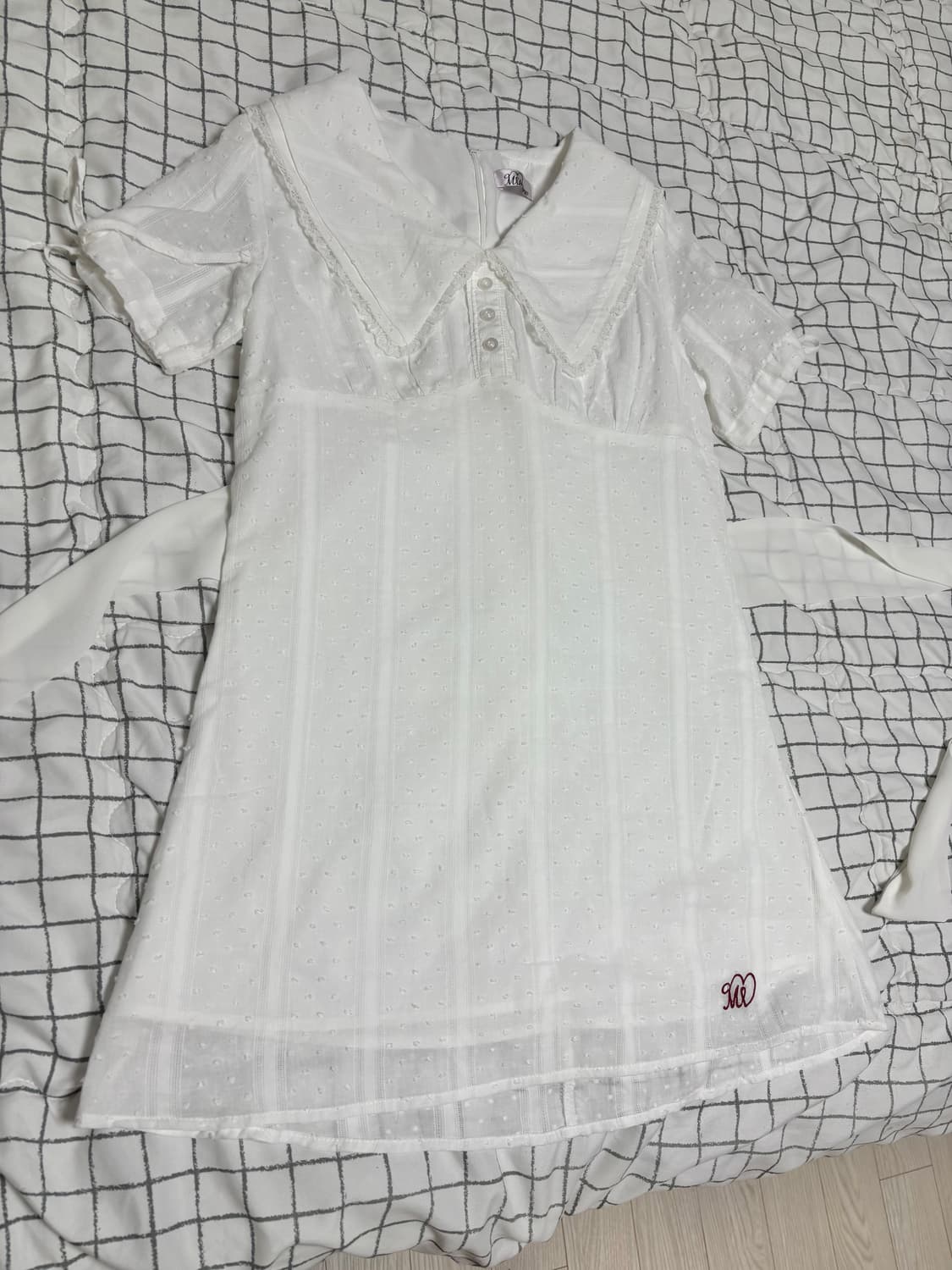 민네 에이프릴 리본 원피스 minnne april ribbon dress 상품이미지3