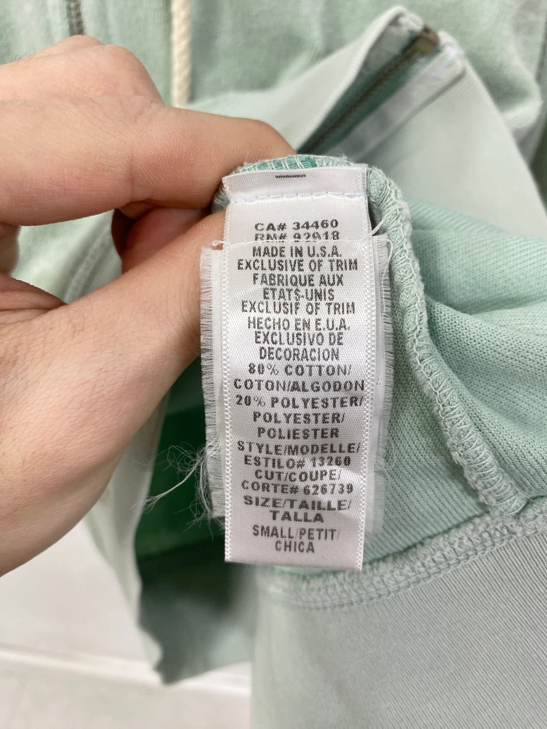 [JUICY COUTURE] 쥬시꾸뛰르 민트맛 레이스 후드집업 상품이미지9