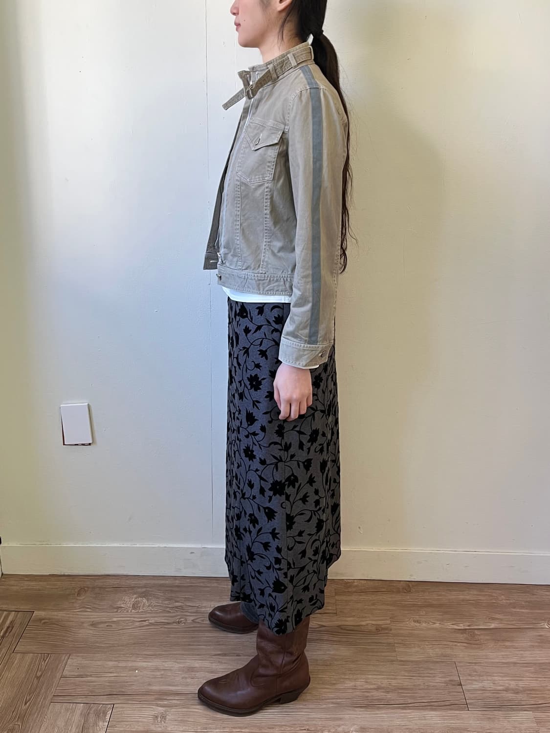 LOUNIE 트랙 바이커 자켓 상품이미지9