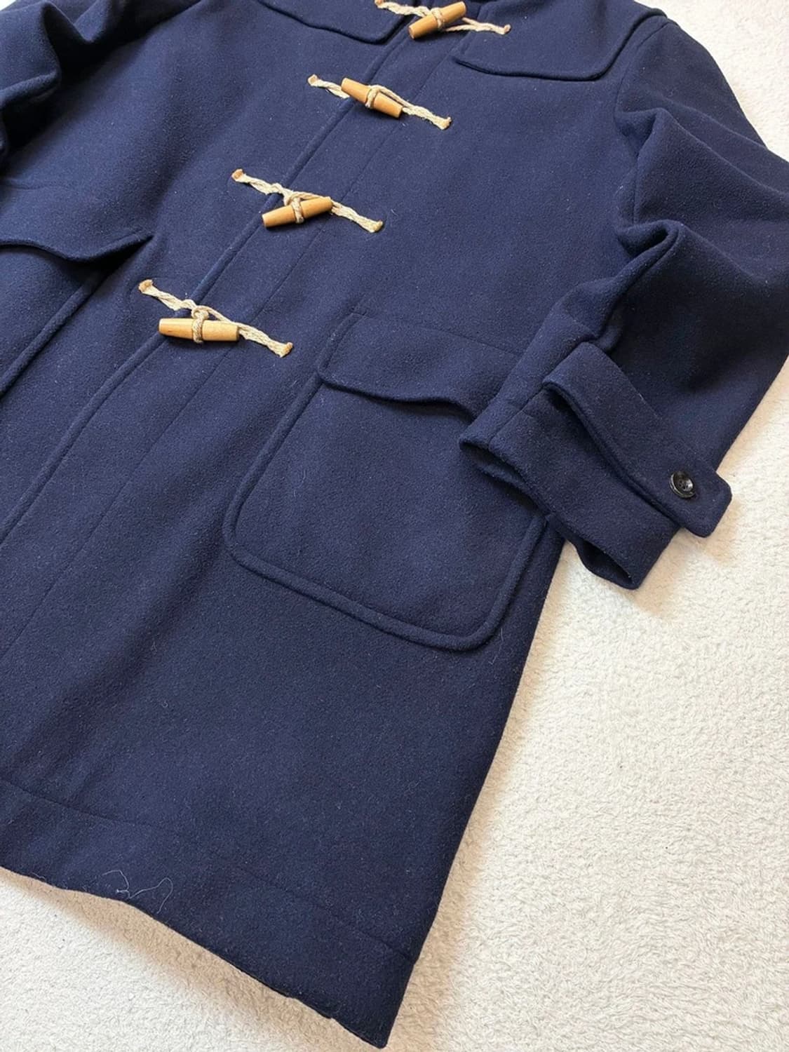 비바스튜디오 코퍼레이트 락앤롤 후디 더플 코트 PN6236 상품이미지4