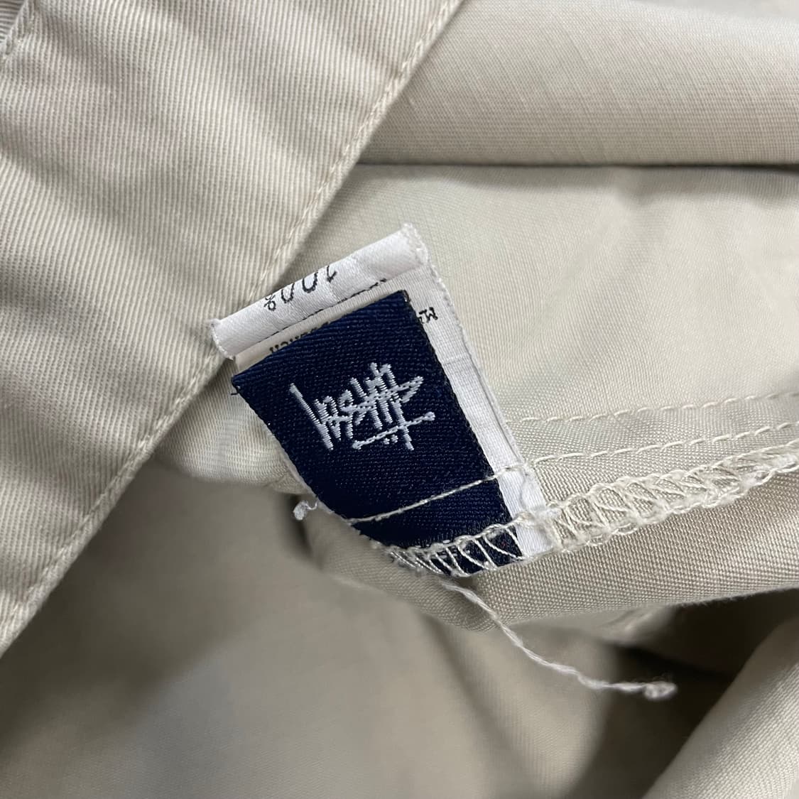 스투시 Stussy 00s 코튼 포켓 셔츠 자켓 베이지 상품이미지4