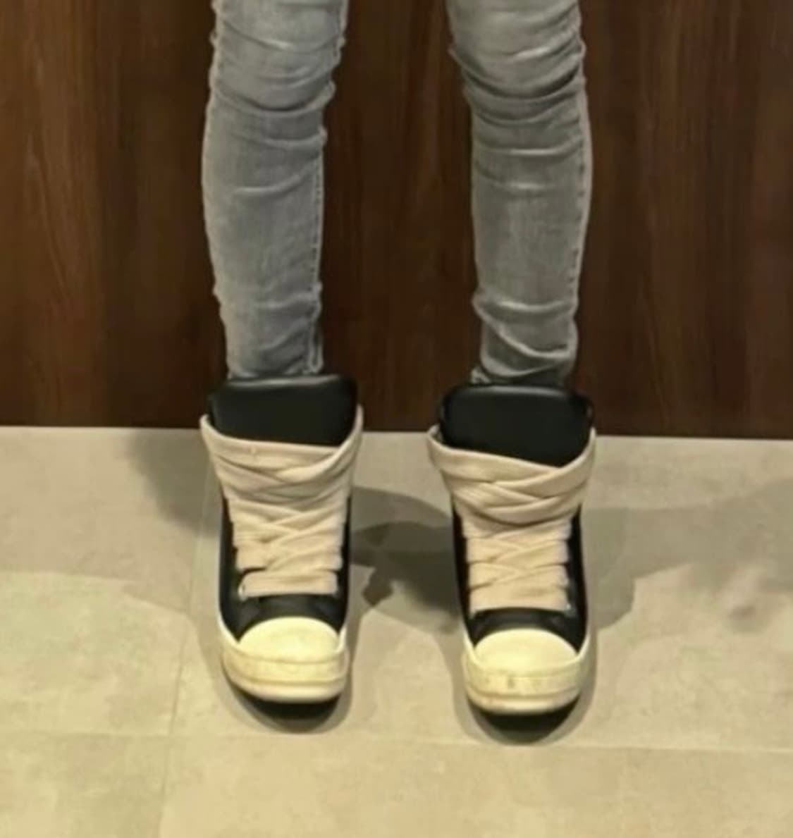 릭오웬스 점보레더 스니커즈 상품이미지1