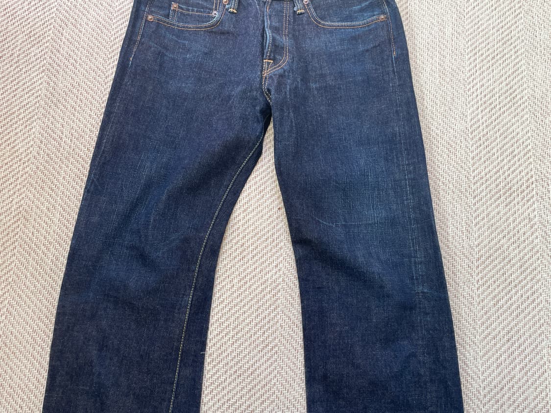 UES 셀비지 스트레이트 데님 팬츠 상품이미지3