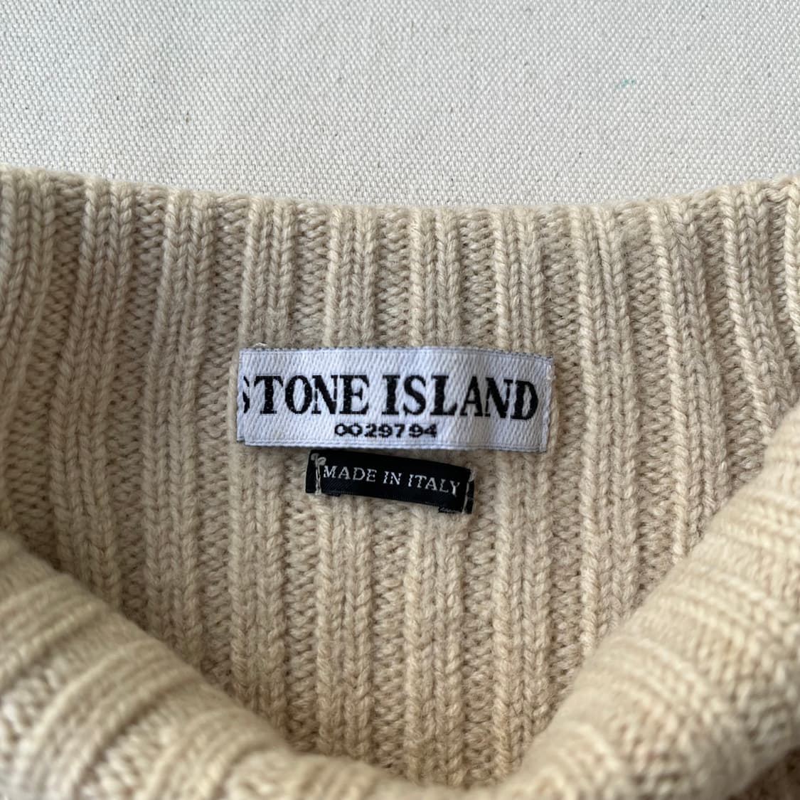 스톤 아일랜드 2003 A/W 크롭 니트 상품이미지4