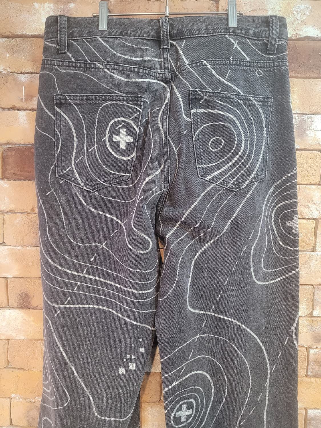 네스티킥 등고선 데님 L 상품이미지2