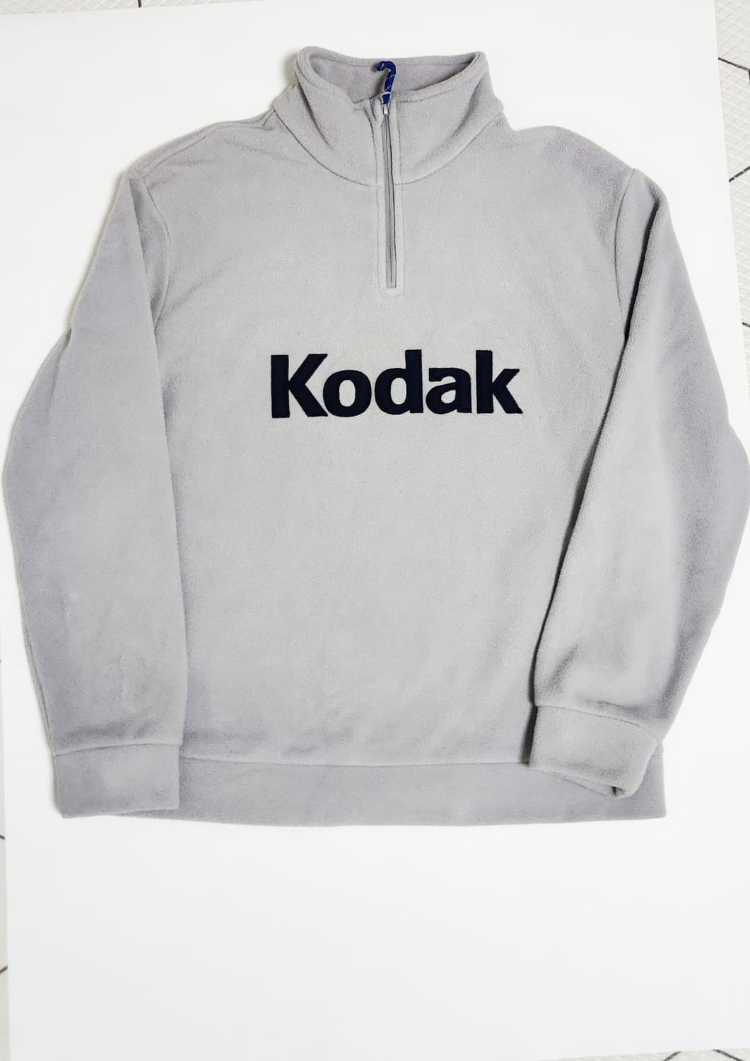 코닥  세미오버핏 후리스반짚업 상품이미지1