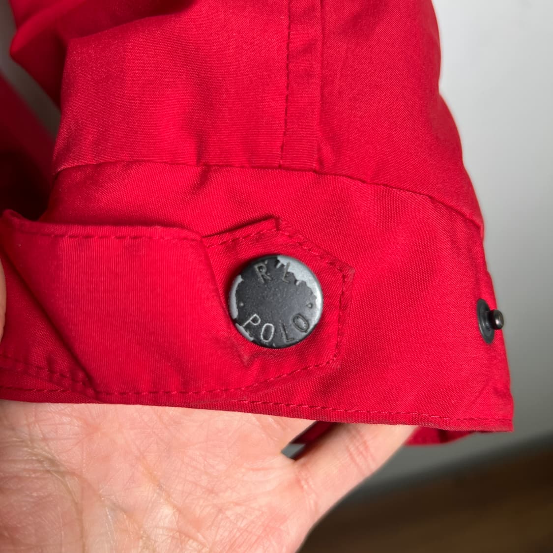 폴로 랄프로렌 레드 폴리쉘 페리 자켓 M 상품이미지8
