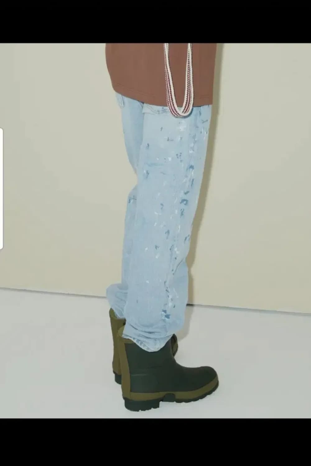 노앙   라이트  페인트  데님 팬즈 상품이미지2