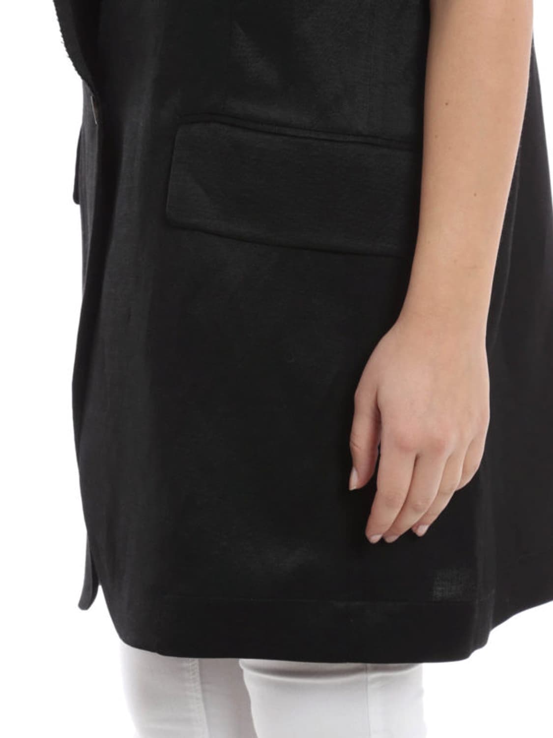 MM6 로우 컷 슬리브리스 숏 코트 상품이미지6