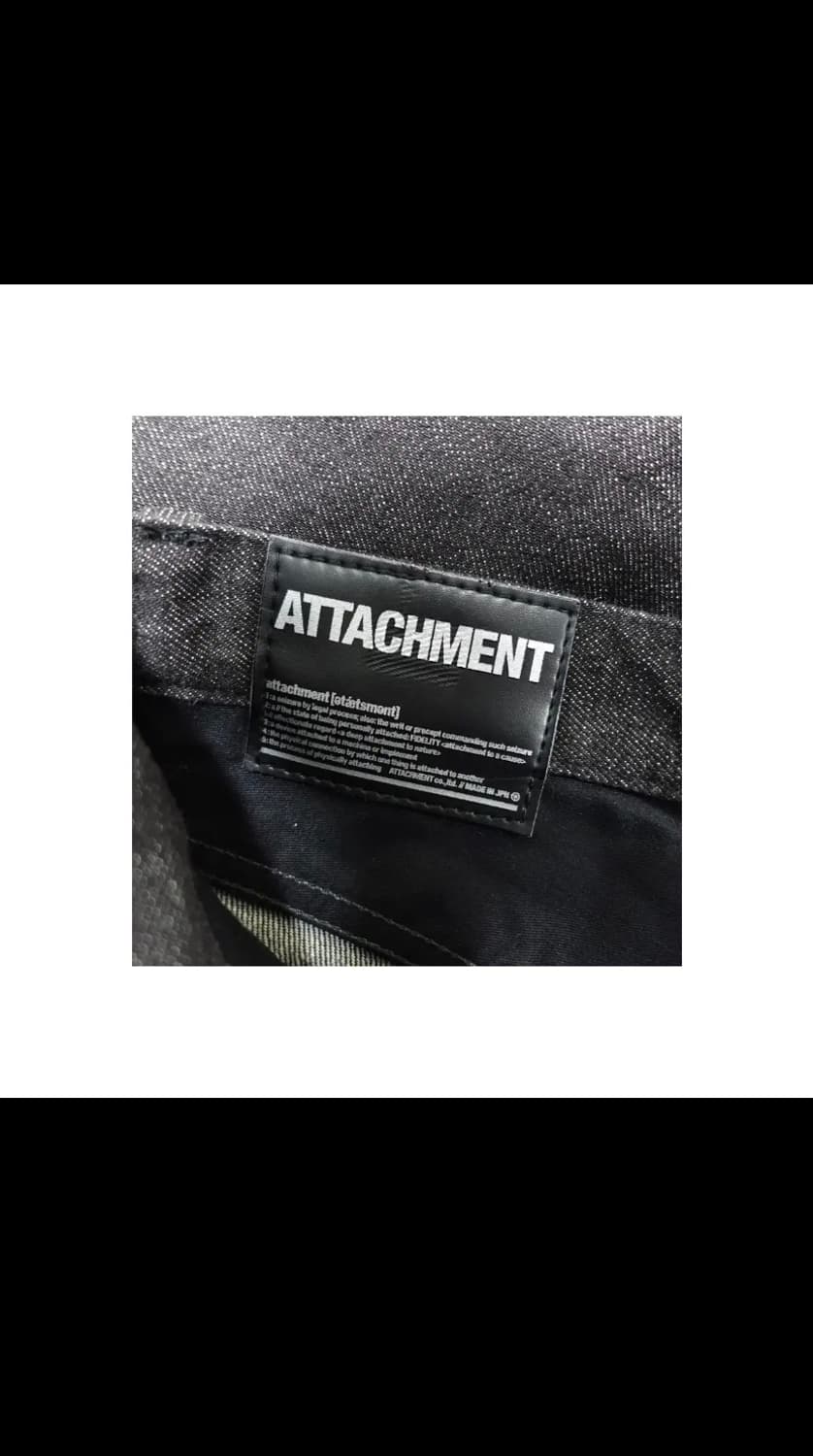 ATTACHMENT 어태치먼트 J 커브 부츠컷 곱창  플레어 데님팬츠 M 상품이미지5