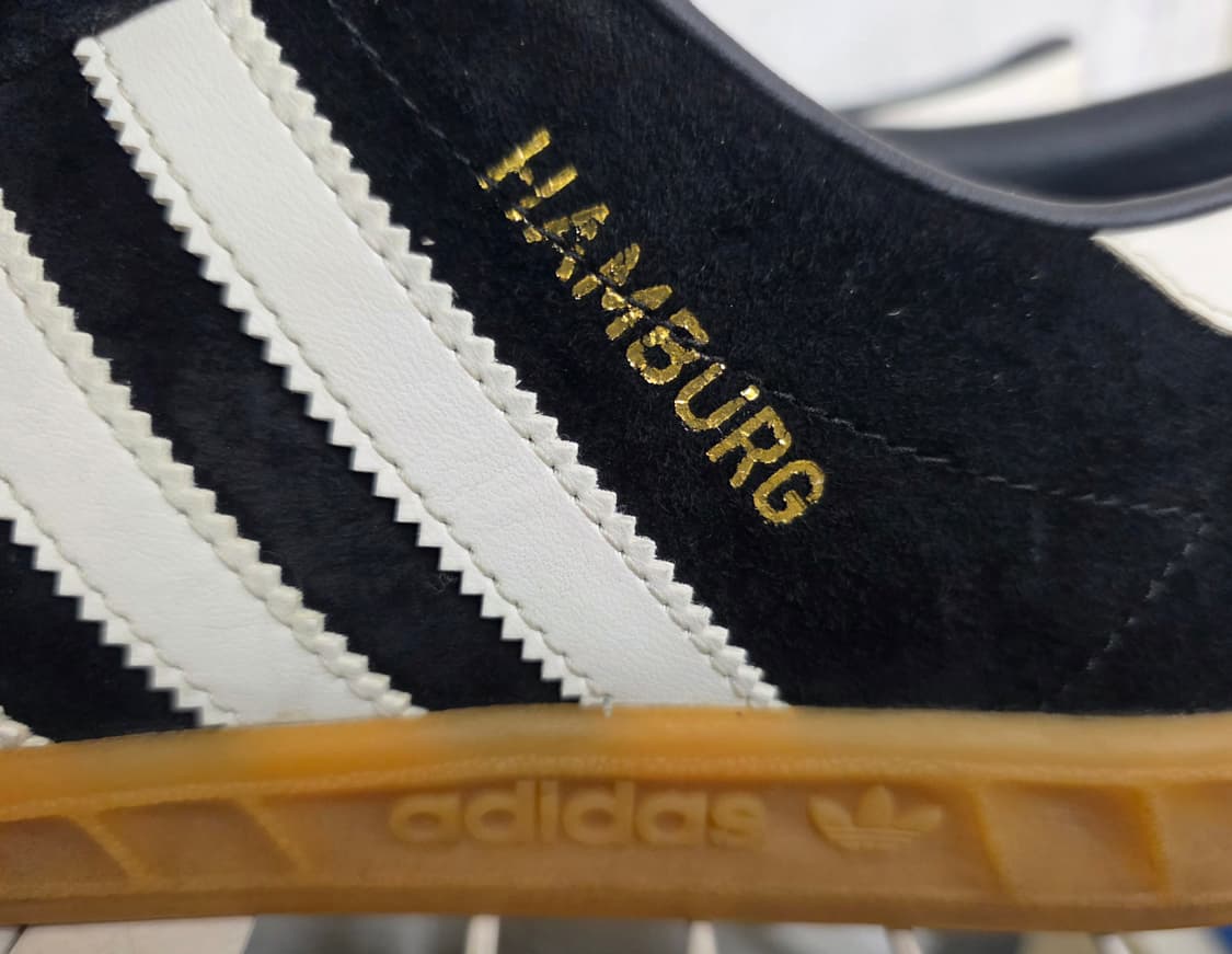 아디다스 함부르크 260 스니커즈 블랙 검흰 SE06 상품이미지6