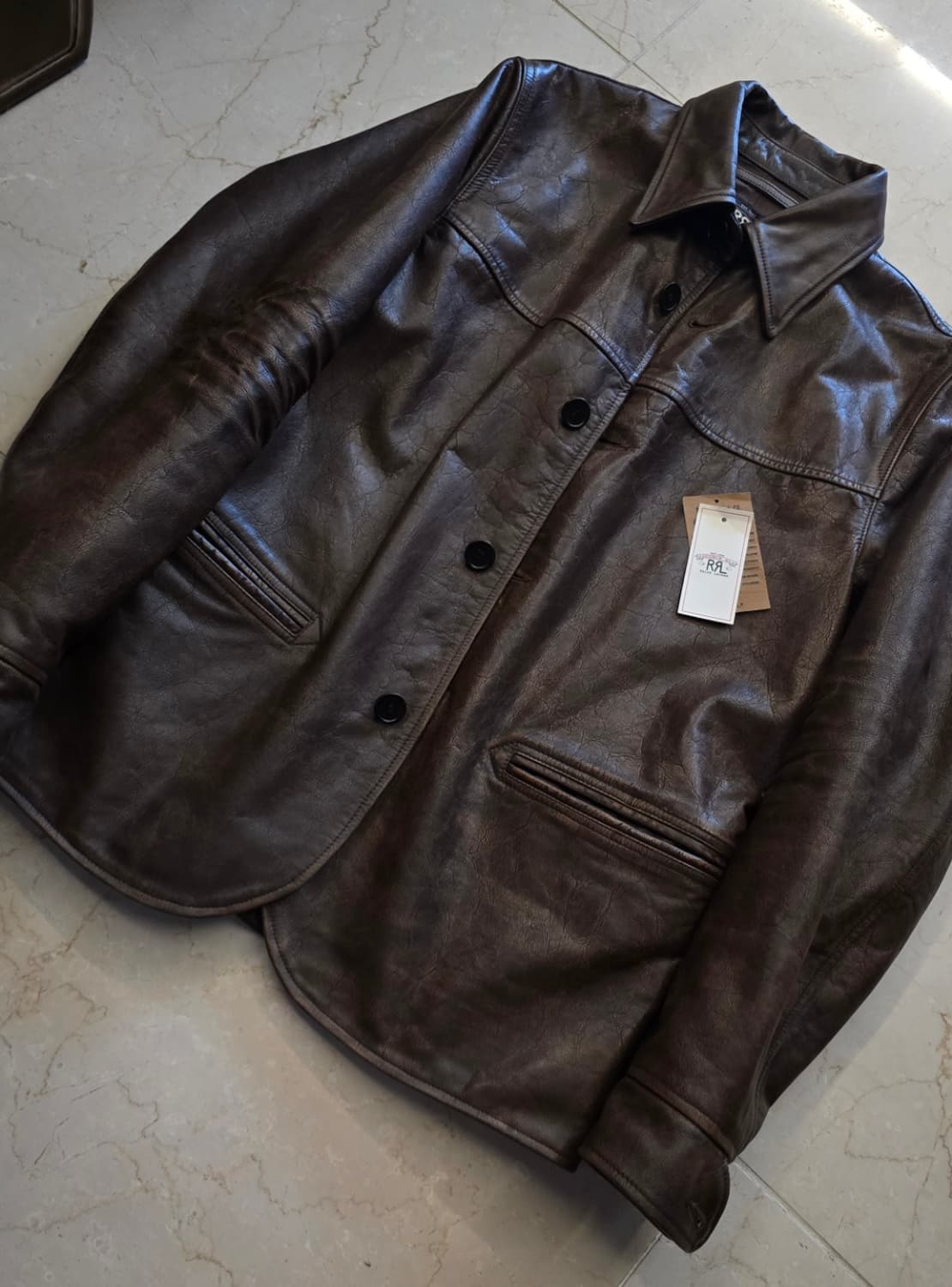 Rrl 레더 카코트 M 상품이미지1