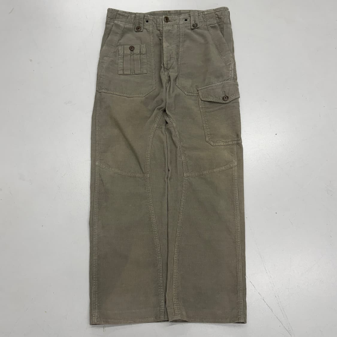 디젤 멀티포켓 와이드 밀리터리 코듀로이 카고팬츠 상품이미지2