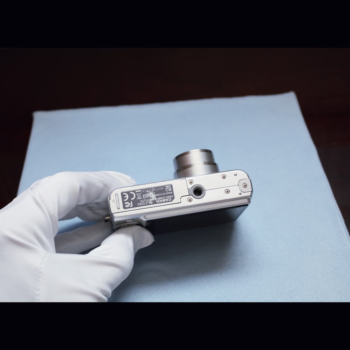 레어 <준민트급> 카시오 엑슬림  z1050 실버 빈티지 디카 상품이미지5