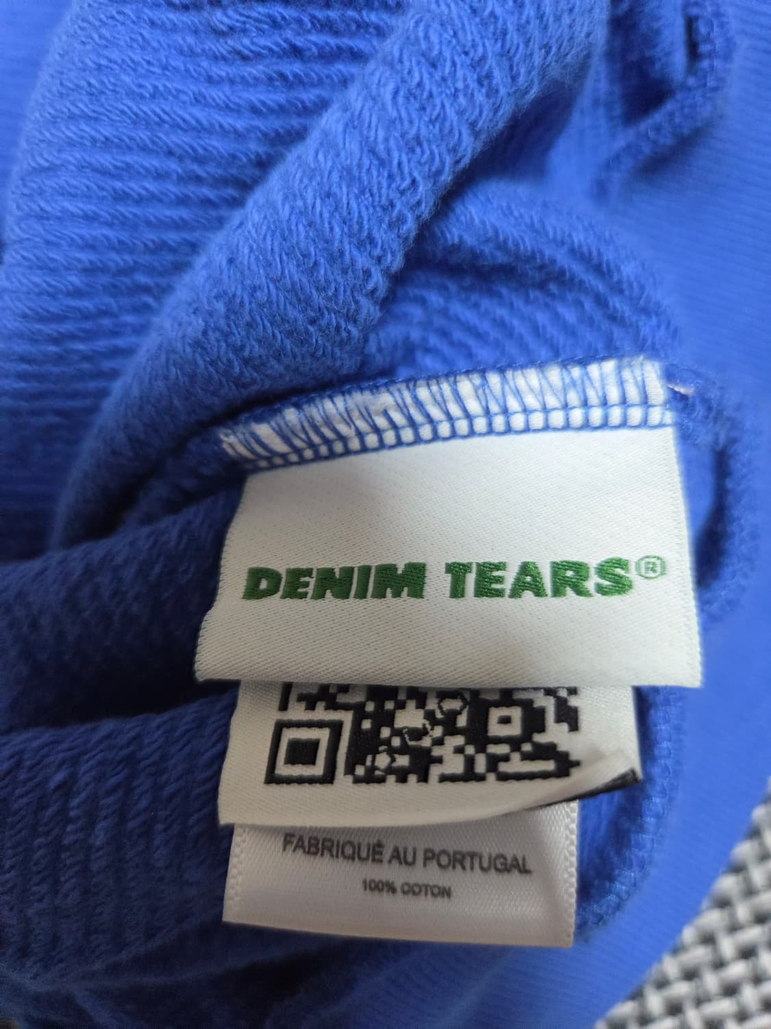 데님티어스 후드집업 블루 m 상품이미지6