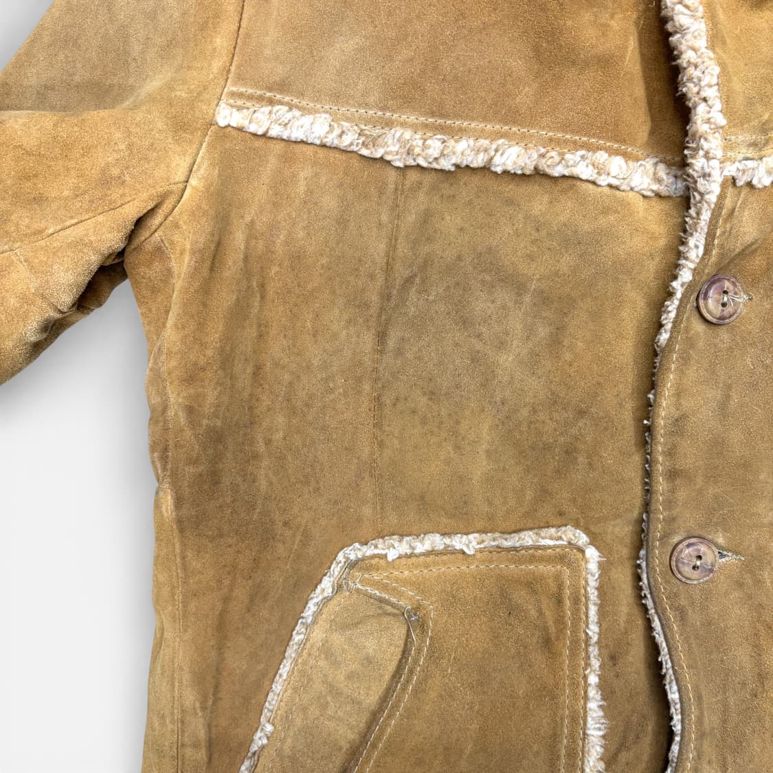 70's Lee 스톰 라이더 셰르파 라인드 스웨이드 자켓 상품이미지6