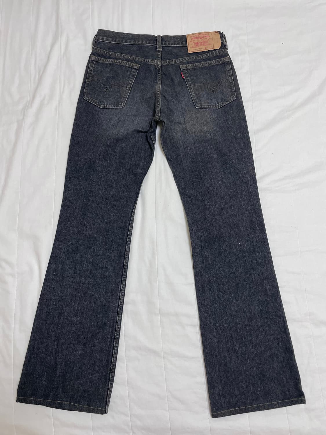 리바이스재팬 517 블랙데님 부츠컷 벨바텀 646 상품이미지5