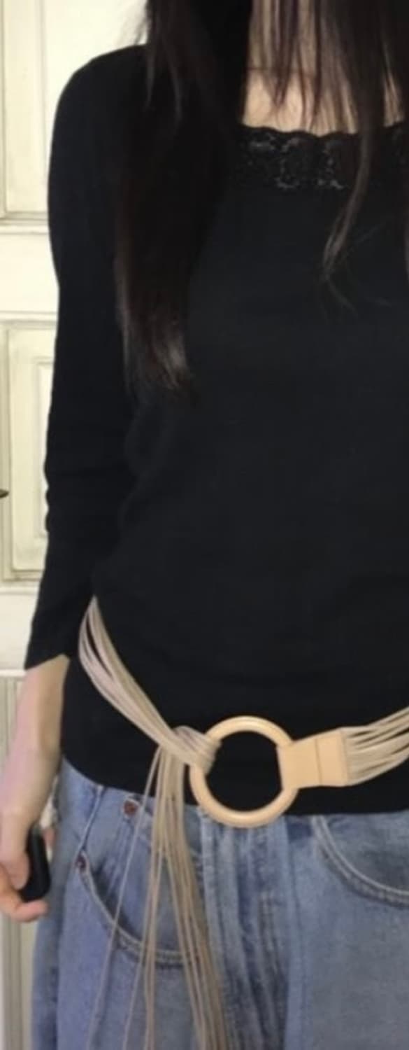 레이스 8부 롱슬리브 탑 상품이미지2