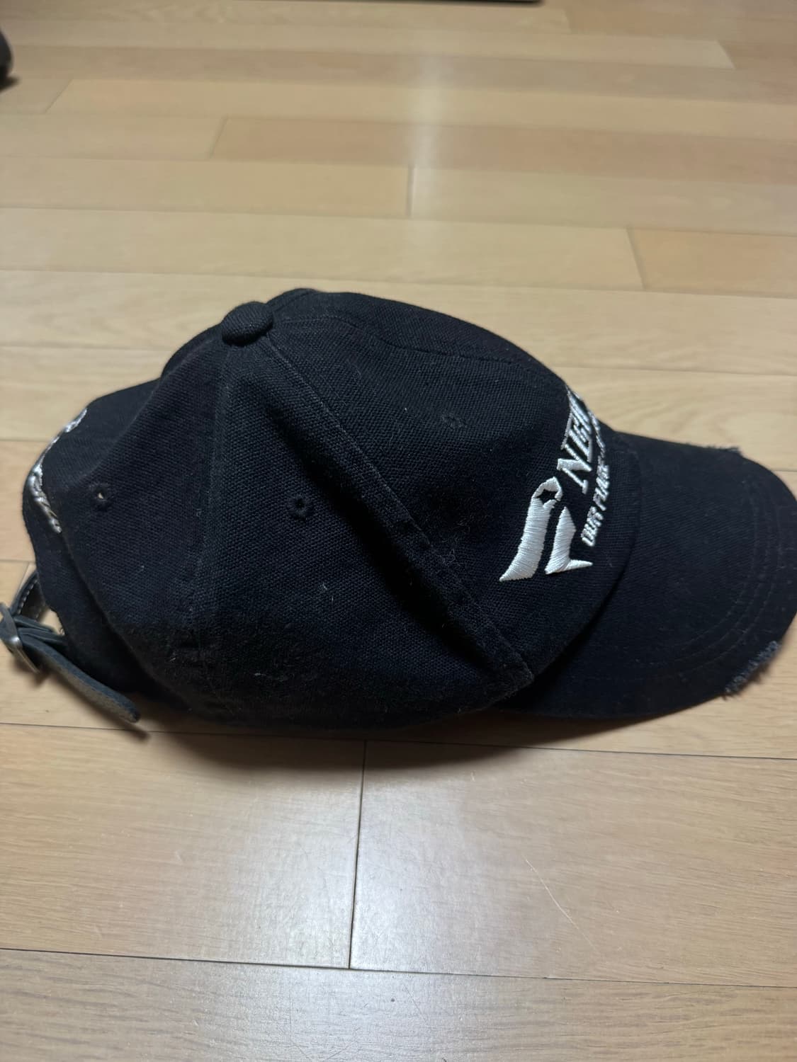 [L]ETCE 뉴비전 디스트로이드 워시드 캡 판매합니다. 상품이미지3