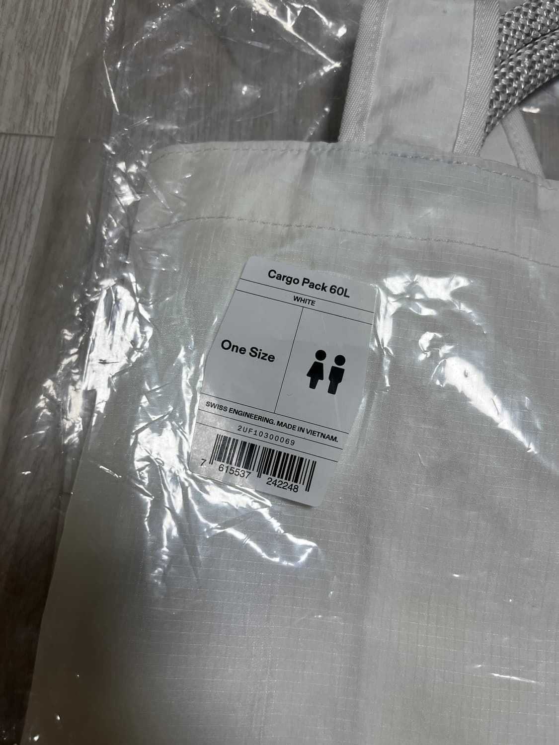 온 러닝 on running 카고팩 오버사이즈 토트백 화이트 상품이미지7