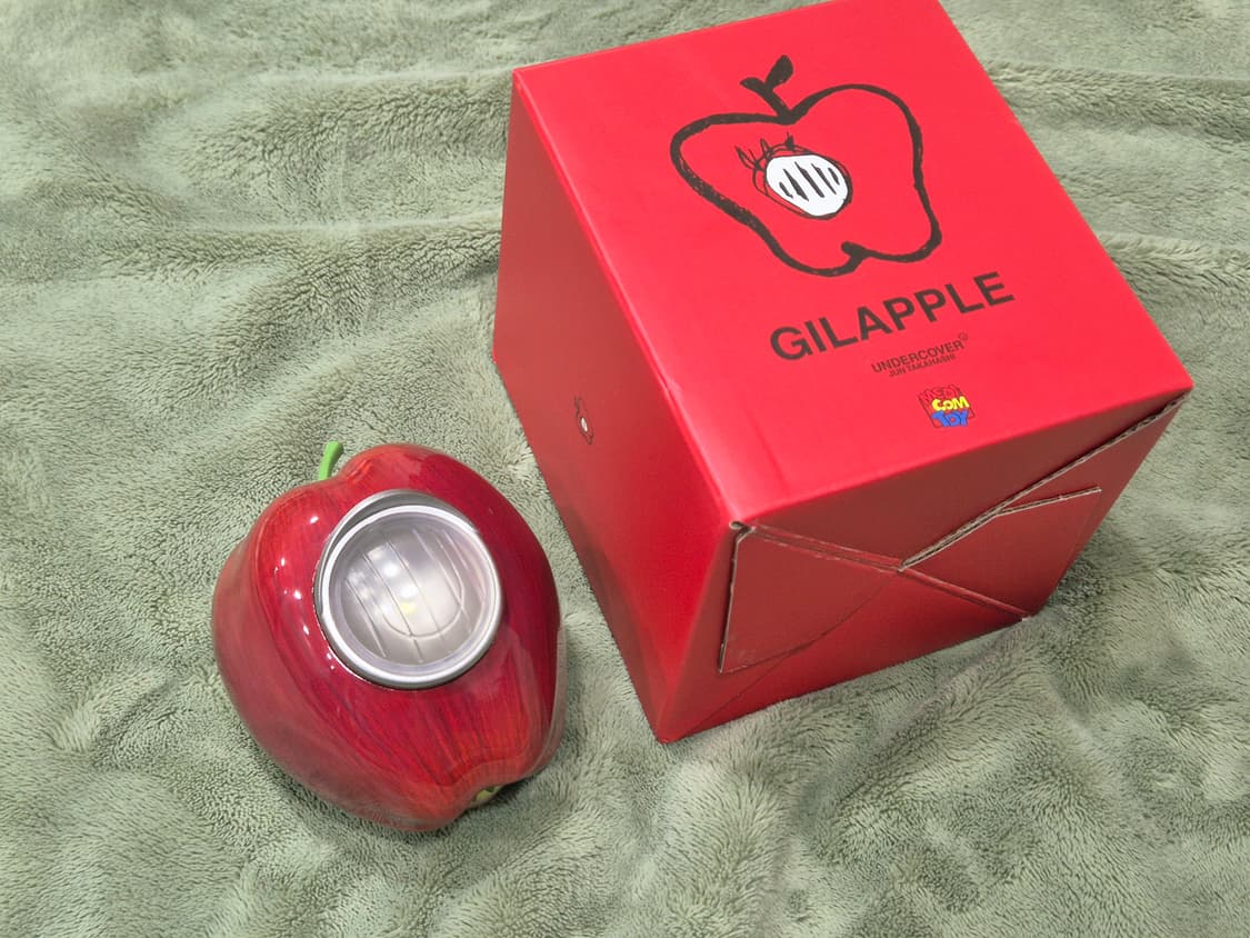 언더커버 애플 램프 조명 레드 상품이미지1