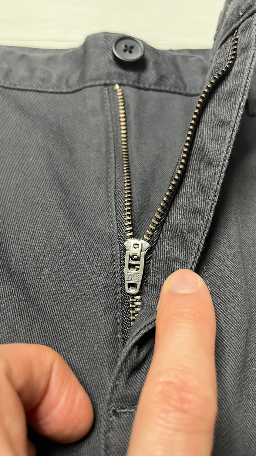 무신사 스탠다드 와이드 치노팬츠 29 [다크그레이] 상품이미지6