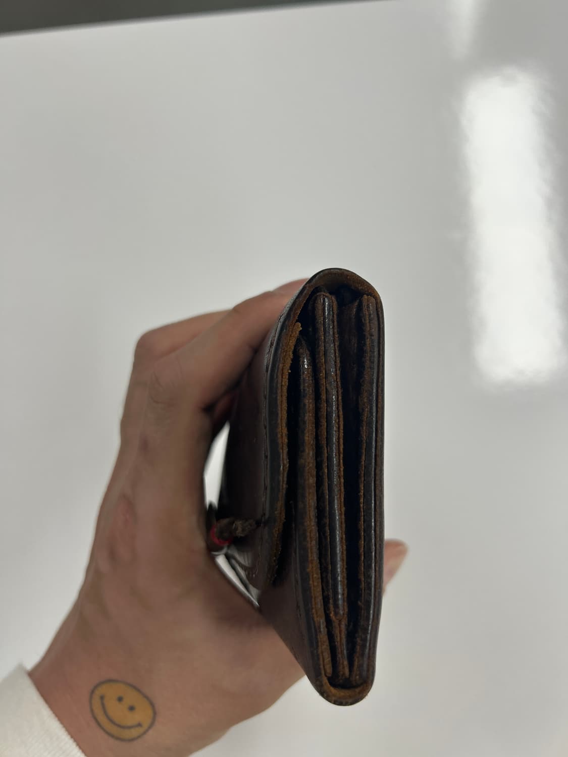 GOROS 올드고로스 새들레더 콘초 장지갑 상품이미지3