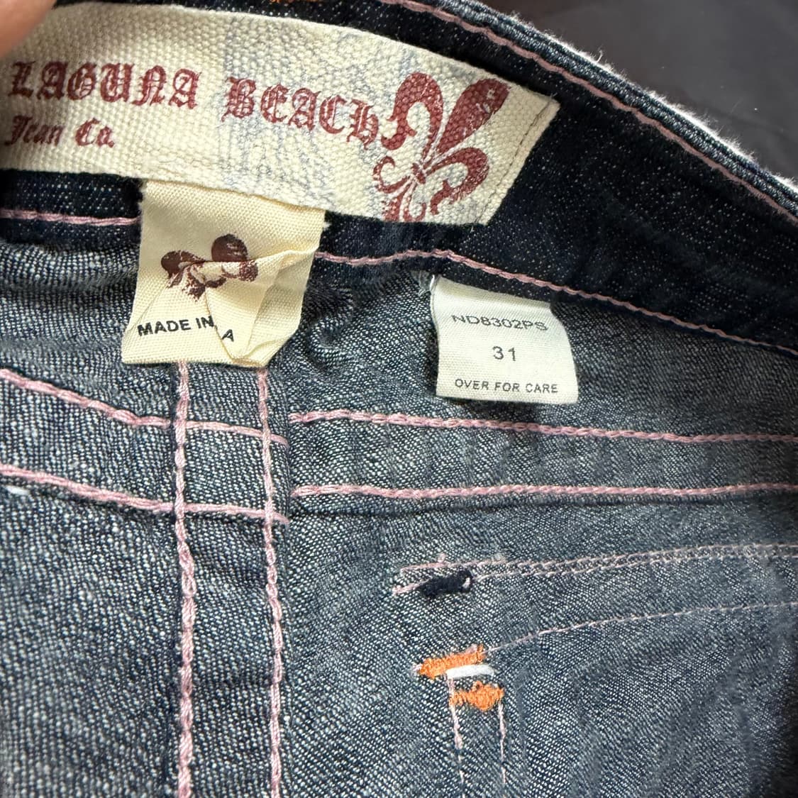 (새상품) 라구나 비치 데님 팬츠 상품이미지9