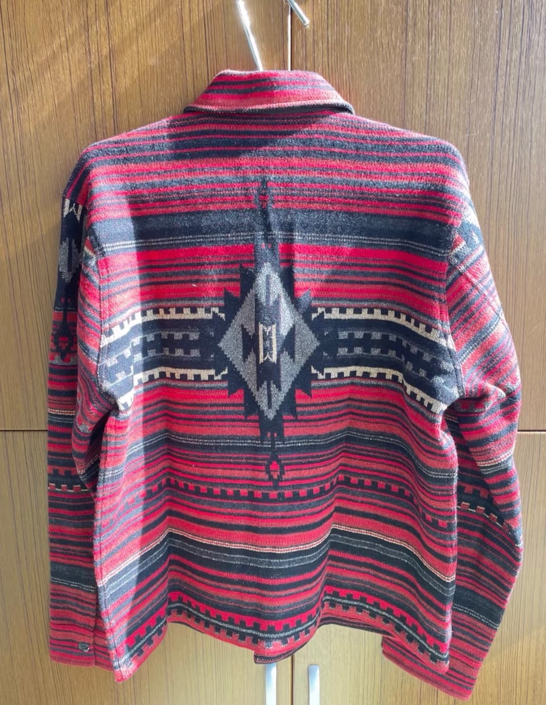 RRL 울블랜드 자카드 워크 셔츠 점퍼 XL 상품이미지3